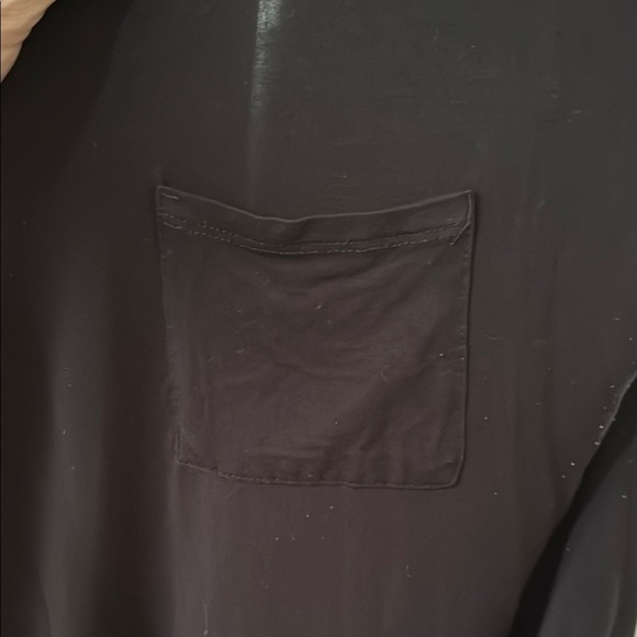 Cable & Gauge Black Relaxed Fit Short Sleeve Tee - Picture 3 of 6